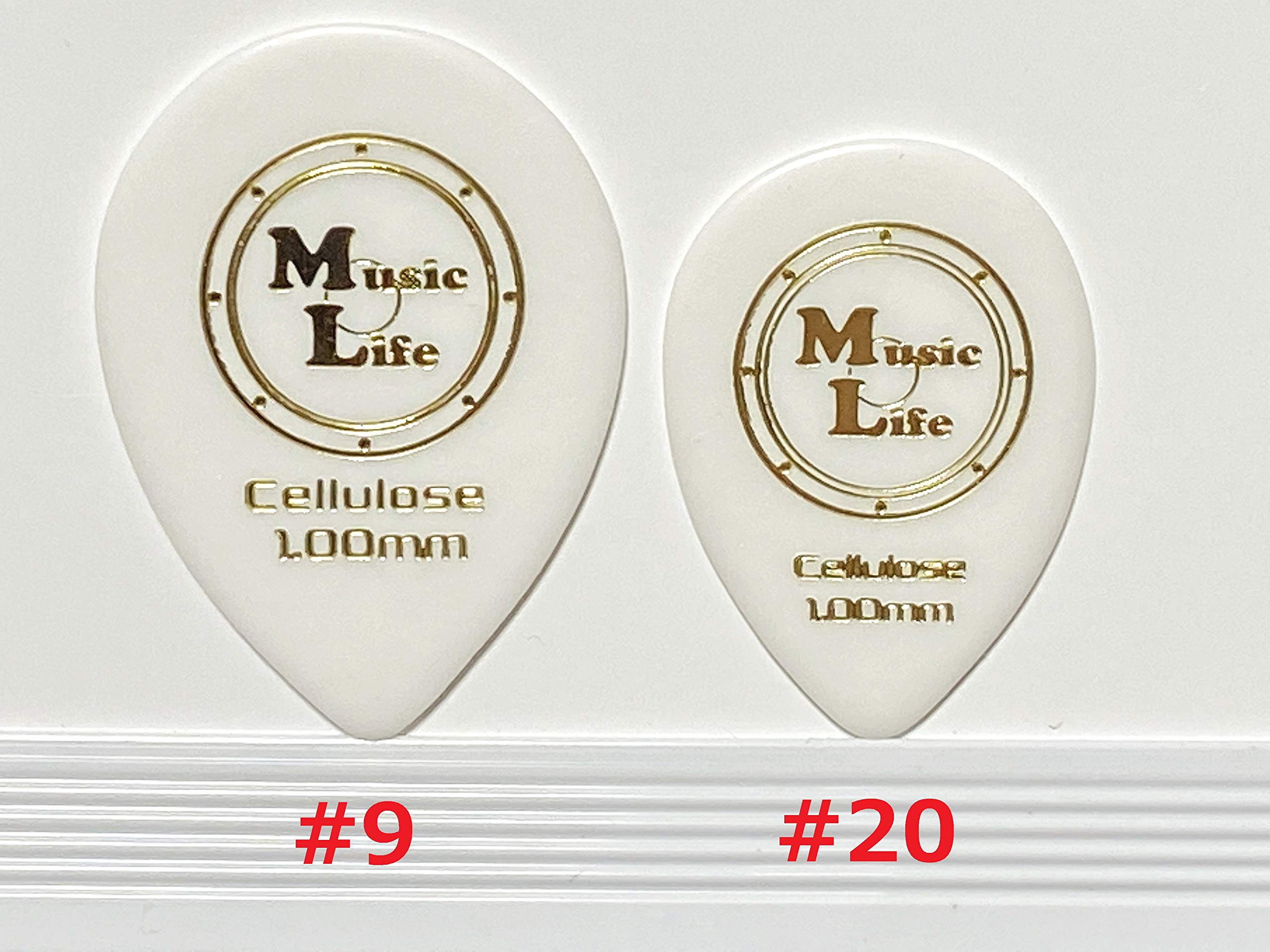 【ビッグマンドリン】＃9 ポリアセタール ×100枚 MLピック【送料込み】 ビッグマンドリン】＃9 ポリアセタール ×100枚 MLピック【送料